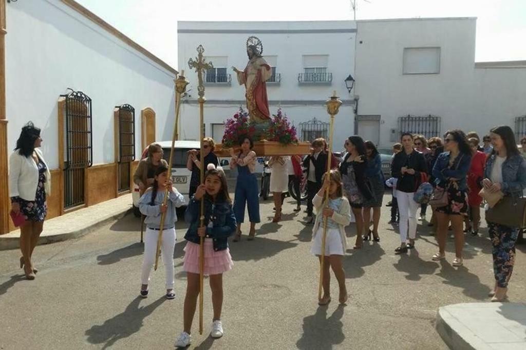 Cortijo Los Garridos - 8 Huespedes Fernan Perez Bagian luar foto
